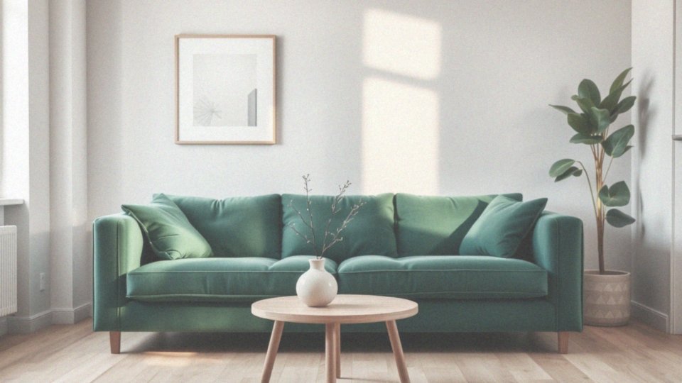 Jak zielona kanapa wpływa na atmosferę w salonie?