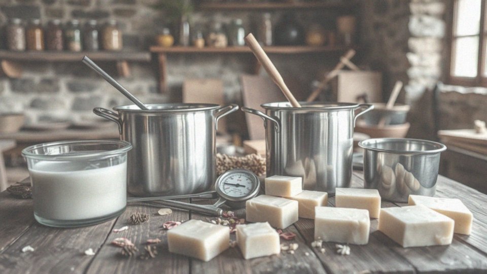 Jakie są kluczowe kroki w procesie produkcji mydła?