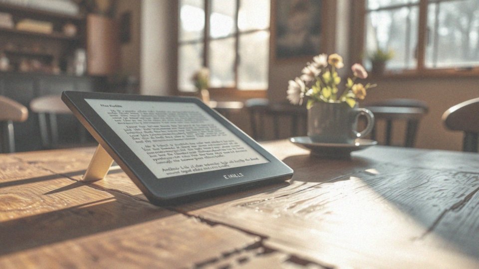 Jak ekran E Ink wpływa na komfort czytania?