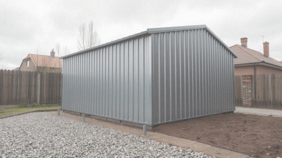 Jak garaż blaszany 4x6 zapewnia solidność i stabilność?