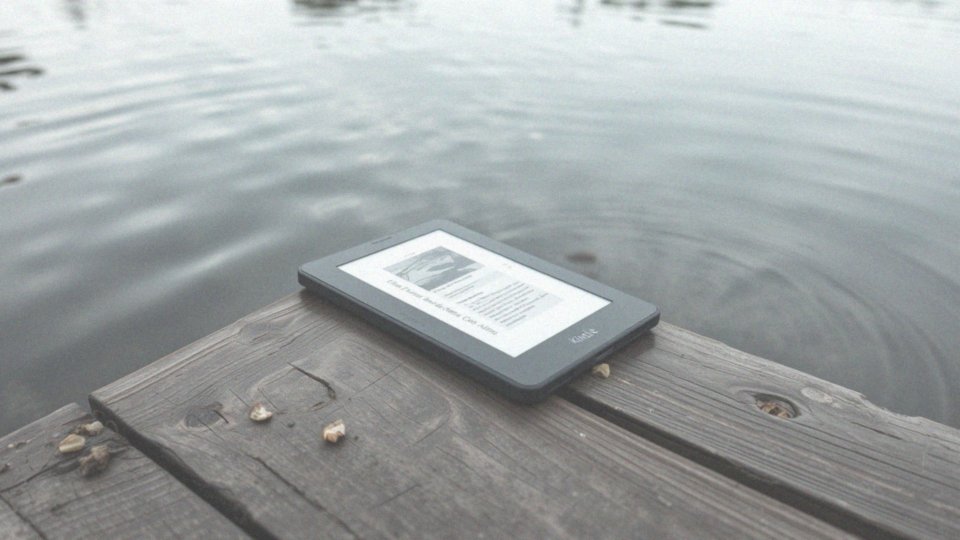 Jakie są właściwości wodoodporności czytników Kindle?