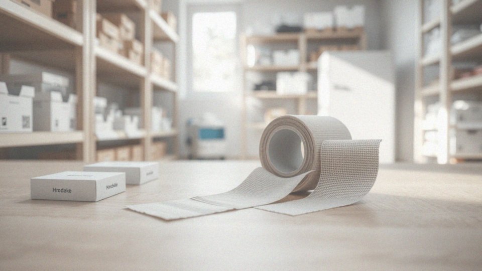 Jakie materiały są używane do produkcji bandażu elastycznego samoprzylepnego?