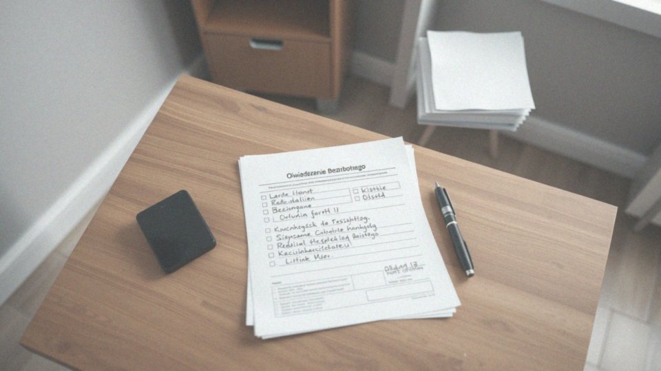 Jakie informacje zawiera oświadczenie bezrobotnego?