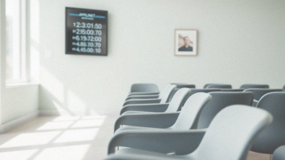 Jakie są liczby osób oczekujących na tomografię głowy?
