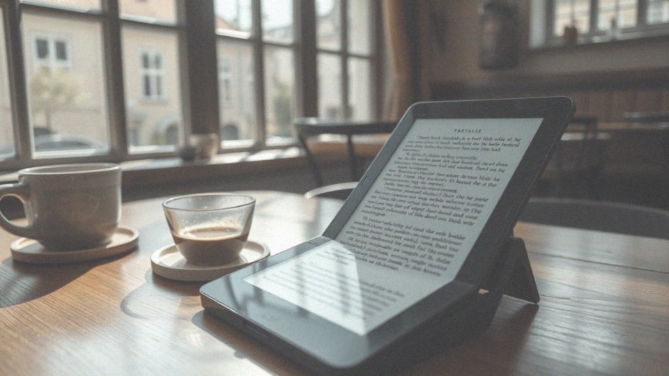 Dlaczego technologia e-ink jest korzystna dla długiego czytania?