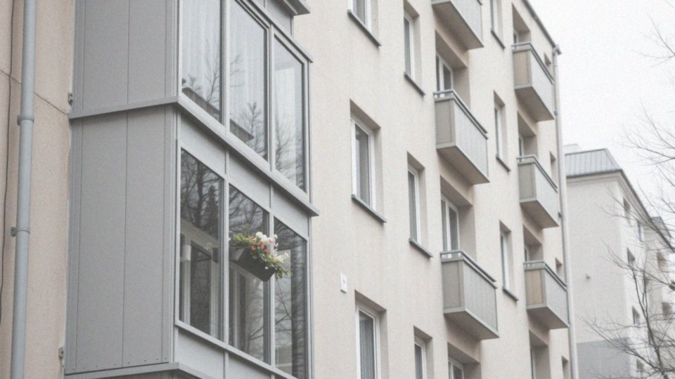 Jak zabudowa balkonu wpływa na estetykę elewacji bloku?