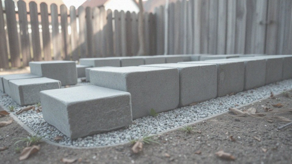 Bloczki pod domek narzędziowy – jak przygotować solidne podłoże?